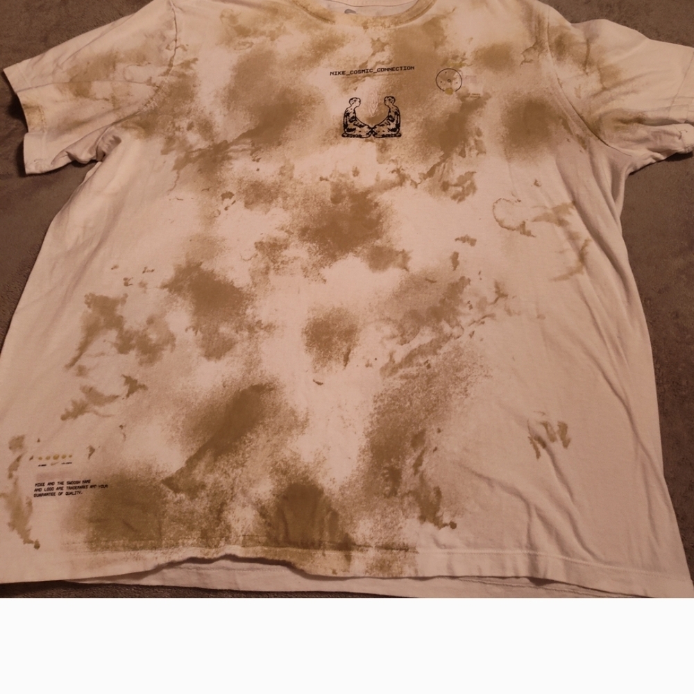 Nike Cosmic Connection Beige and Black T-Shirt